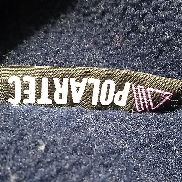 Lands End Vintage Polartec 10 Unicorn Mining June 1987 Patched Jacket Sz.L - Picture 7 of 11